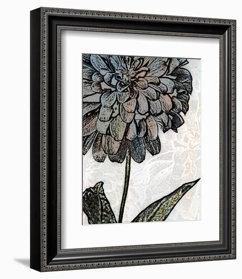 Ink Zinnia I-Christine Zalewski-Framed Premium Giclee Print