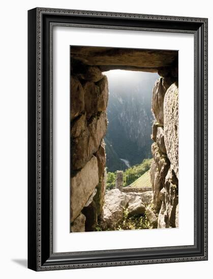 Inka Room with a View-null-Framed Art Print