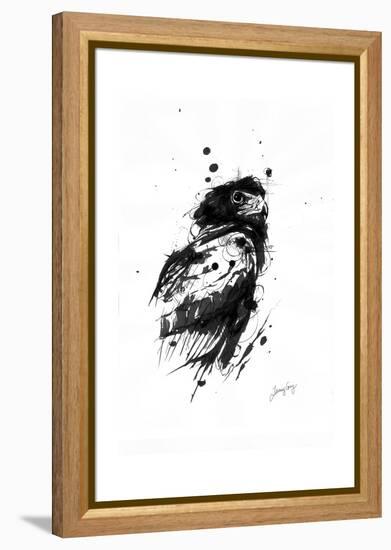 Inked Eagle-James Grey-Framed Premier Image Canvas