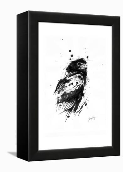 Inked Eagle-James Grey-Framed Premier Image Canvas