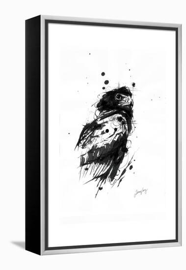 Inked Eagle-James Grey-Framed Premier Image Canvas