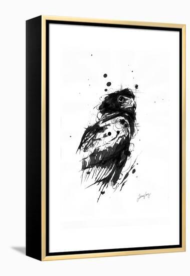 Inked Eagle-James Grey-Framed Premier Image Canvas