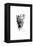 Inked Leopard-James Grey-Framed Premier Image Canvas