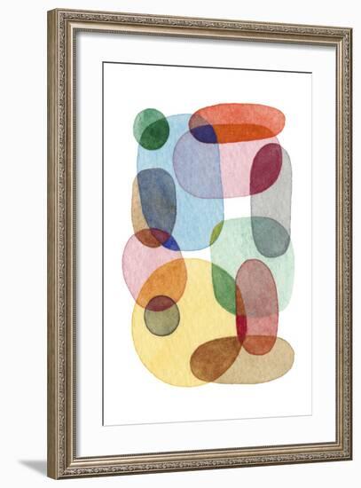 Inked Orbs I-Nikki Galapon-Framed Art Print