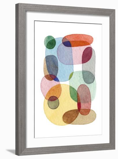 Inked Orbs I-Nikki Galapon-Framed Art Print