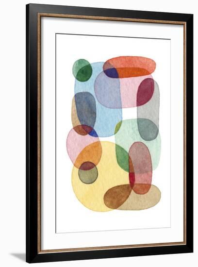 Inked Orbs I-Nikki Galapon-Framed Art Print