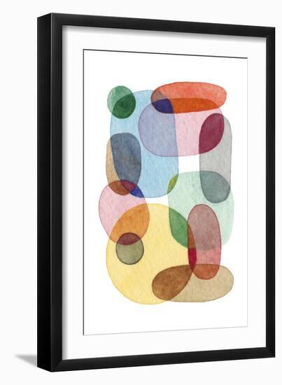 Inked Orbs I-Nikki Galapon-Framed Art Print