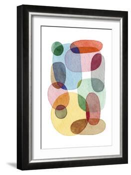 Inked Orbs I-Nikki Galapon-Framed Art Print
