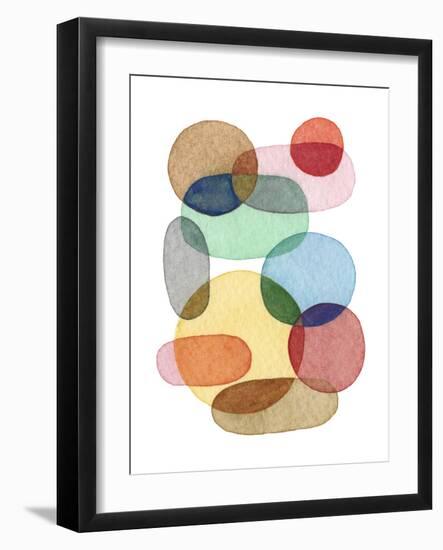 Inked Orbs II-Nikki Galapon-Framed Art Print