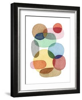 Inked Orbs II-Nikki Galapon-Framed Art Print
