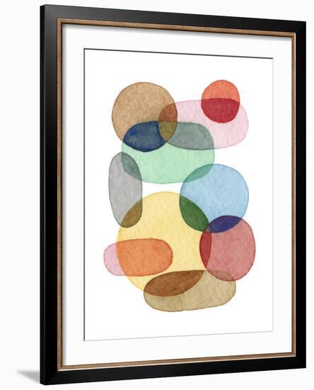 Inked Orbs II-Nikki Galapon-Framed Art Print