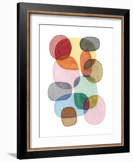 Inked Orbs III-Nikki Galapon-Framed Art Print