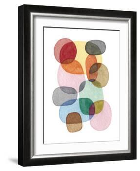 Inked Orbs III-Nikki Galapon-Framed Art Print