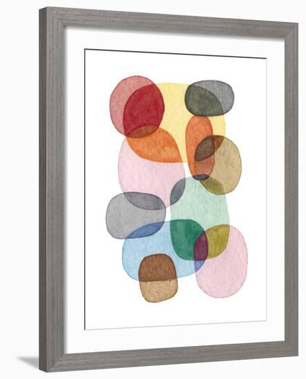 Inked Orbs III-Nikki Galapon-Framed Art Print