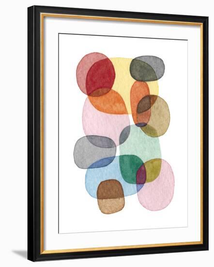 Inked Orbs III-Nikki Galapon-Framed Art Print