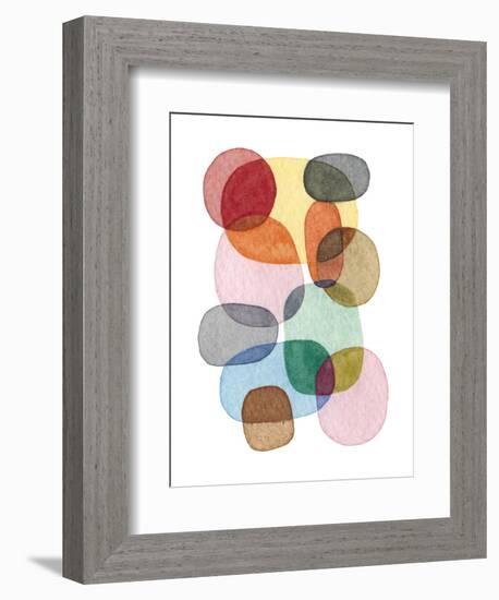 Inked Orbs III-Nikki Galapon-Framed Art Print