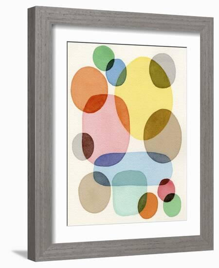 Inked Orbs IV-Nikki Galapon-Framed Art Print