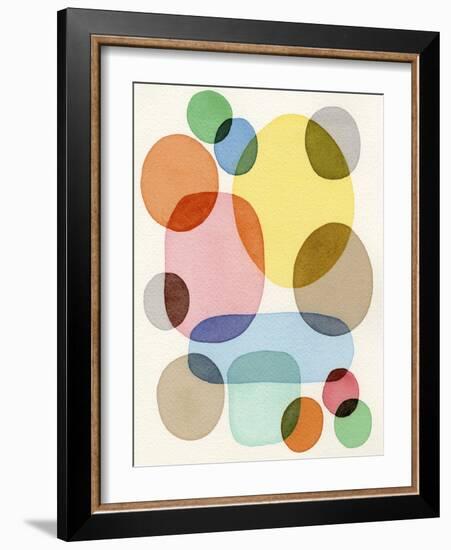 Inked Orbs IV-Nikki Galapon-Framed Art Print