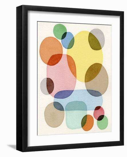 Inked Orbs IV-Nikki Galapon-Framed Art Print