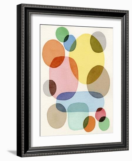 Inked Orbs IV-Nikki Galapon-Framed Art Print