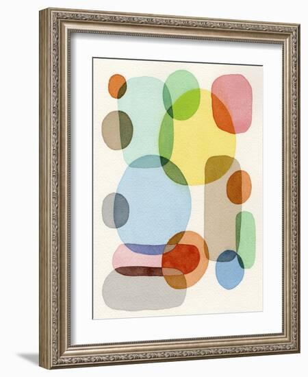 Inked Orbs V-Nikki Galapon-Framed Art Print