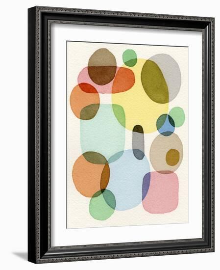 Inked Orbs VI-Nikki Galapon-Framed Art Print