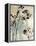 Inky Floral I-Asia Jensen-Framed Stretched Canvas