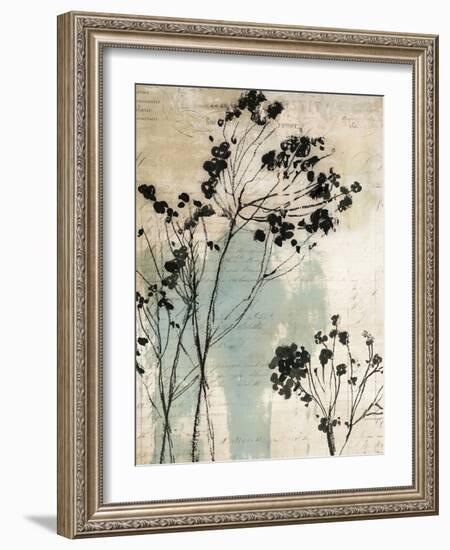 Inky Floral I-Asia Jensen-Framed Art Print