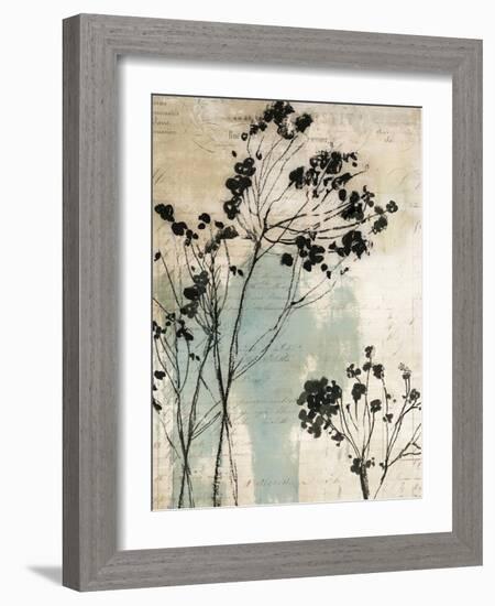 Inky Floral I-Asia Jensen-Framed Art Print