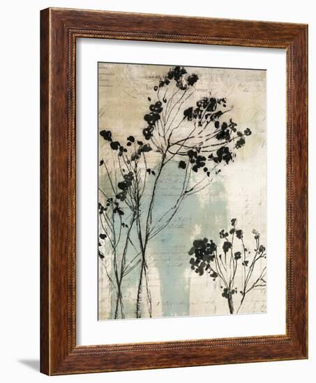 Inky Floral I-Asia Jensen-Framed Art Print