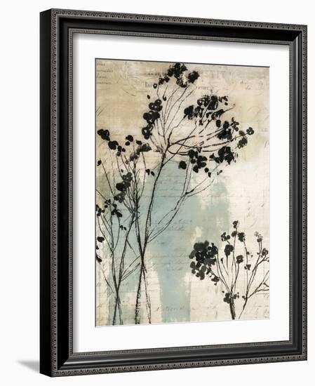 Inky Floral I-Asia Jensen-Framed Art Print