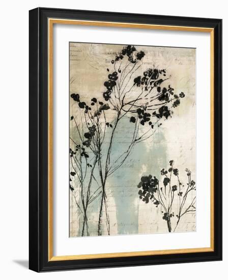 Inky Floral I-Asia Jensen-Framed Art Print