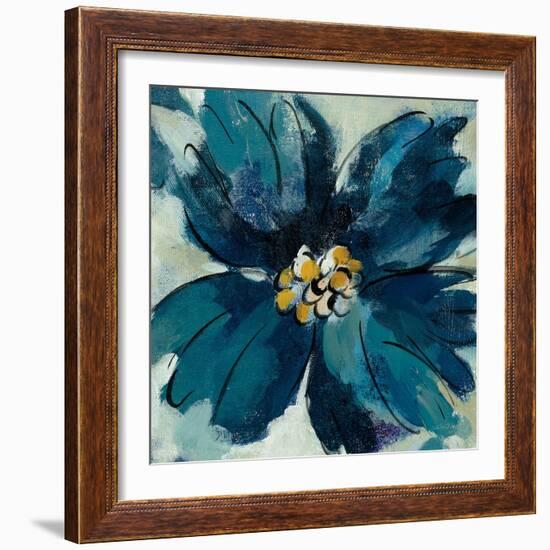 Inky Floral II-Silvia Vassileva-Framed Art Print