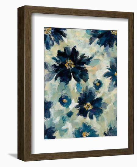 Inky Floral II-Silvia Vassileva-Framed Art Print