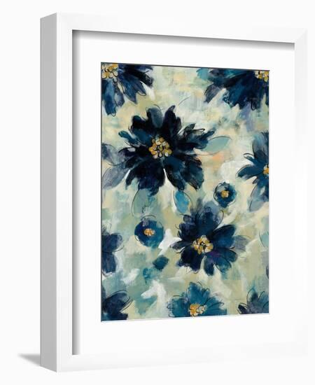 Inky Floral II-Silvia Vassileva-Framed Art Print