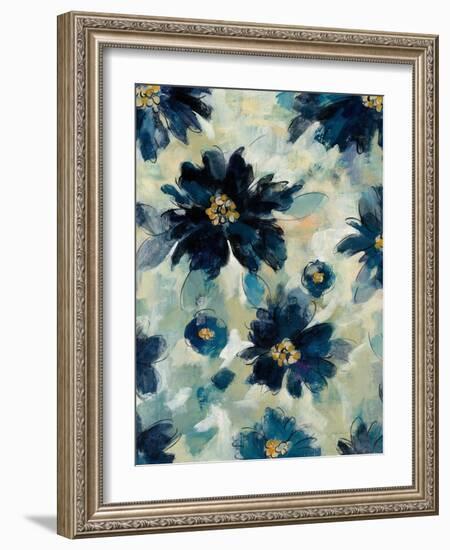 Inky Floral II-Silvia Vassileva-Framed Art Print