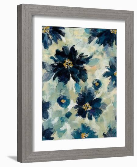 Inky Floral II-Silvia Vassileva-Framed Art Print