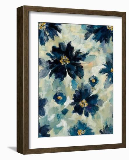 Inky Floral II-Silvia Vassileva-Framed Art Print