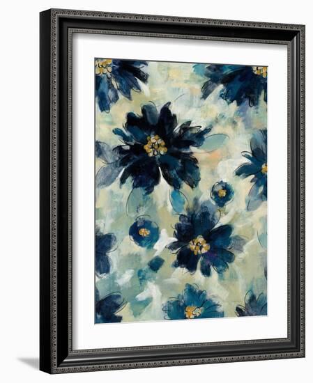 Inky Floral II-Silvia Vassileva-Framed Art Print