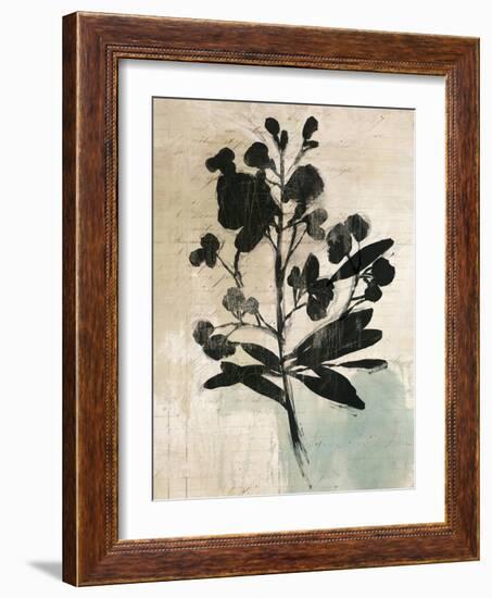 Inky Floral III-Asia Jensen-Framed Art Print