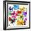 INKY FLOWERS-Jenny Frean-Framed Giclee Print