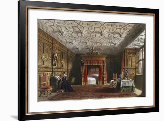 Inlaid Chamber, Sizergh, Westmoreland, 1849-Joseph Nash Elder-Framed Giclee Print