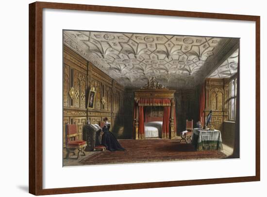 Inlaid Chamber, Sizergh, Westmoreland, 1849-Joseph Nash Elder-Framed Giclee Print