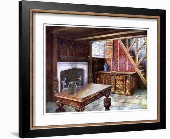 Inlaid Nonsuch Chest, 1910-Edwin Foley-Framed Giclee Print