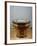 Inlaid Walnut Root Octagonal Table-Gerolamo Messina-Framed Giclee Print