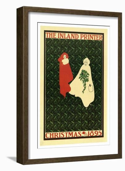 Inland Printer-Christmas Edition-Will Bradley-Framed Art Print