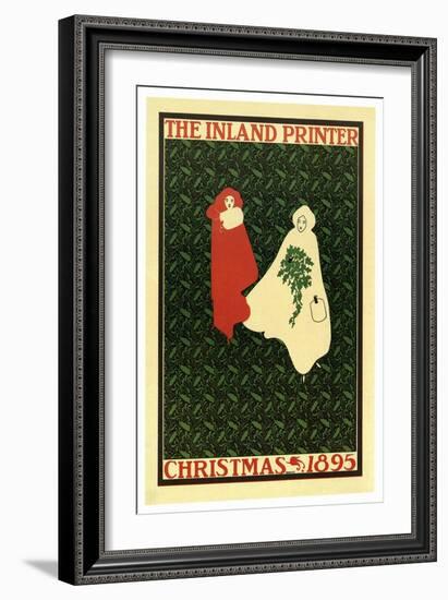 Inland Printer-Christmas Edition-Will Bradley-Framed Art Print