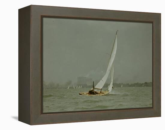 Inland Yachting, Midwest-Charles E^ Steinheimer-Framed Premier Image Canvas