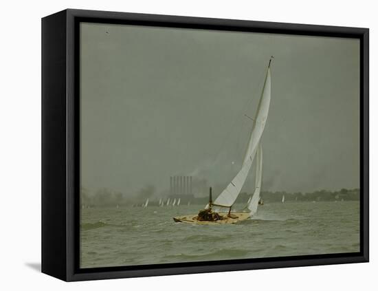 Inland Yachting, Midwest-Charles E^ Steinheimer-Framed Premier Image Canvas
