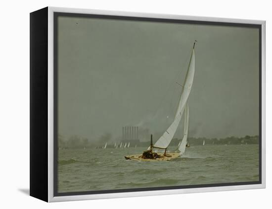 Inland Yachting, Midwest-Charles E^ Steinheimer-Framed Premier Image Canvas